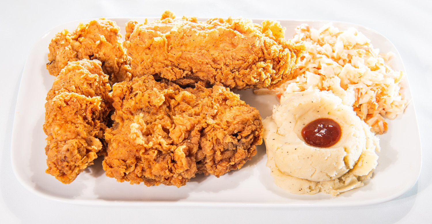 Professional image of a Fried Chicken Platter from K Roasters